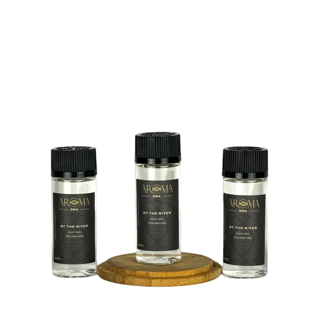 By The River 50ml essential oil bottle for diffuser with citrus wood floral scent